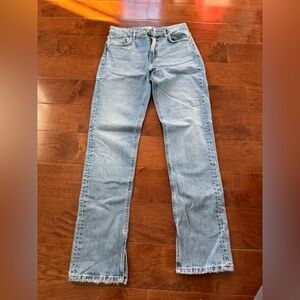 Zara Straight Leg Jeans Worn